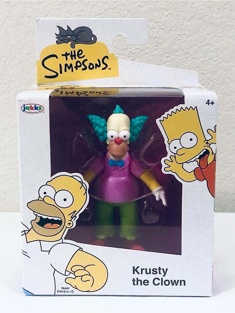 Jakks Pacific The Simpsons Krusty The Clown 2.5” Figure Toy